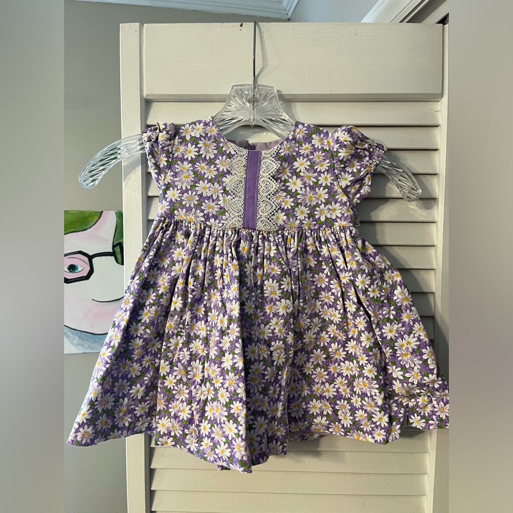 Handmade Floral Toddler Dress